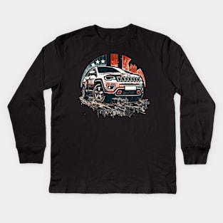 Jeep Compass Kids Long Sleeve T-Shirt